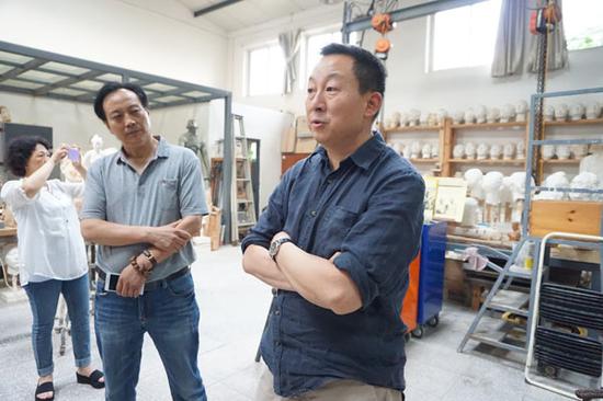 朱志坚在工作室