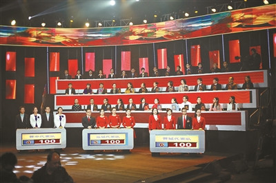 人大代表电视竞赛现场 供图 刘冬梅 人大代表电视竞赛现场 供图 刘冬梅