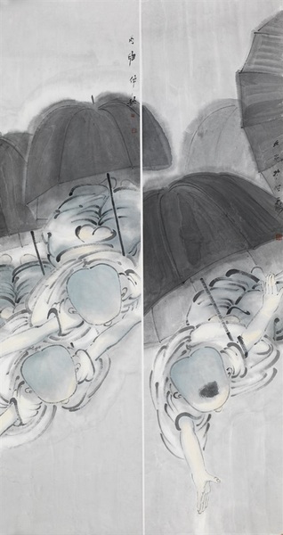 李亚光 飞行系列(二) 180cm×97cm 李亚光 飞行系列(二) 180cm×97cm