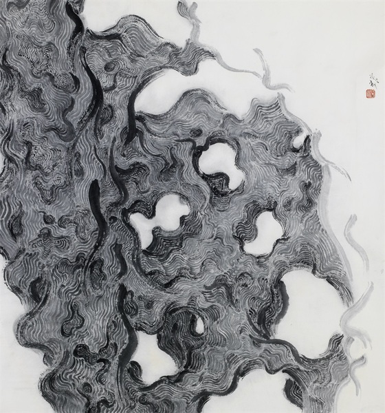 叶放  洞天四相(四) 96cm×90cm 叶放  洞天四相(四) 96cm×90cm