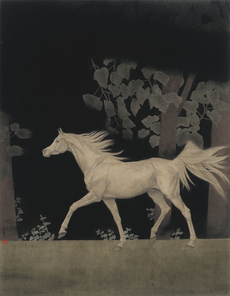 《风的记忆》   96X75厘米   纸本  魏为    2016年 《风的记忆》   96X75厘米   纸本  魏为    2016年