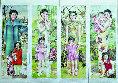 老张贴画中的“文化乡愁” 老张贴画中的“文化乡愁”