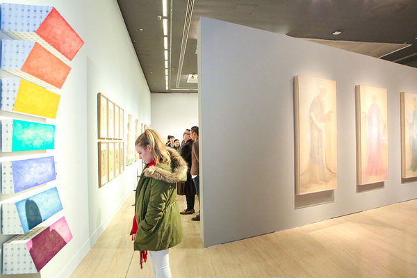 黄威、任力翰-作品展览现场