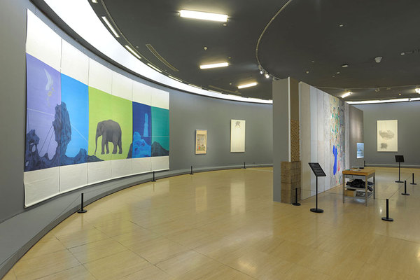 徐累、徐华翎及永乐宫壁画“再现”现场