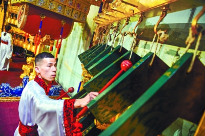 天坛首次完整恢复祭祀古乐 天坛首次完整恢复祭祀古乐