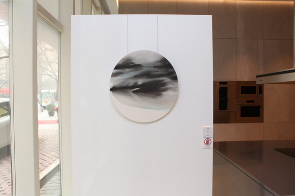 吴少英，Ink 3084宣纸、墨、丙烯，50×60cm，2013