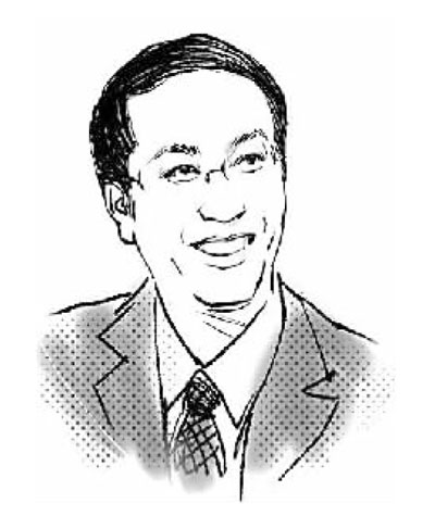 人物素描:郭红松 人物素描:郭红松