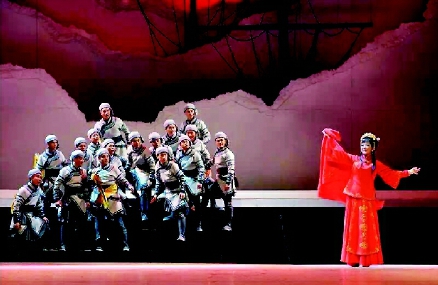 沪剧《邓世昌》剧照 沪剧《邓世昌》剧照