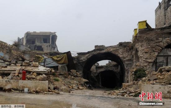 资料图 叙利亚阿勒颇城堡 资料图 叙利亚阿勒颇城堡