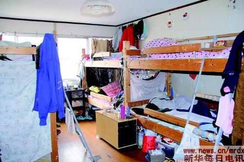 研修生宿舍内景。