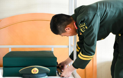 北京:全国两会在即 武警官兵进入两会时间2 北京:全国两会在即 武警官兵进入两会时间2