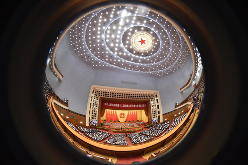 鱼眼镜头看人大开幕会_副本