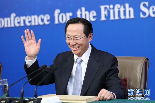 图为农业部部长韩长赋 图为农业部部长韩长赋