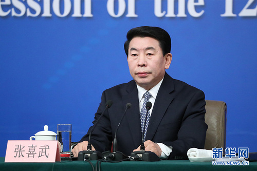 图为国务院国有资产监督管理委员会副主任张喜武 图为国务院国有资产监督管理委员会副主任张喜武