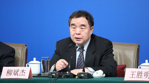 柳斌杰回答记者提问