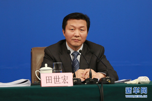 图为国家标准化管理委员会主任田世宏。