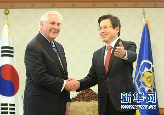 美国务卿:为让朝鲜弃核将考虑所有可能选项