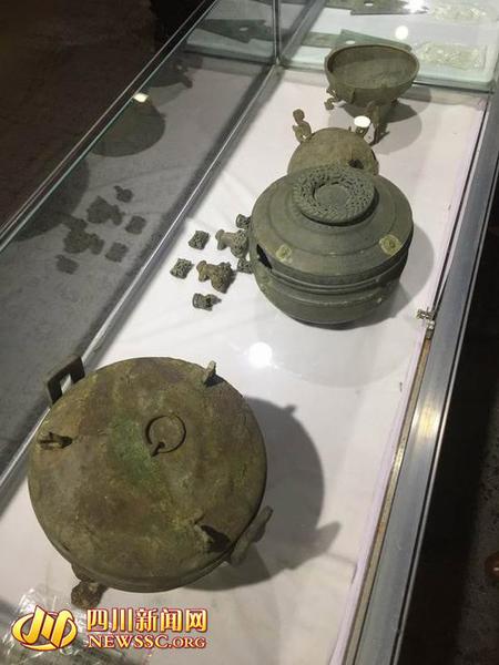 成都市青白江区大弯镇双元村发掘出土的青铜器等文物成都市青白江区大弯镇双元村发掘出土的青铜器等文物