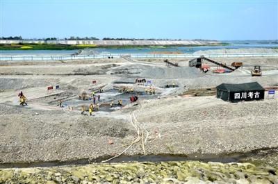 六问江口沉银遗址考古:确认战场遗址不是主动沉银
