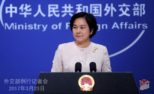 中国外交部发言人华春莹 资料图