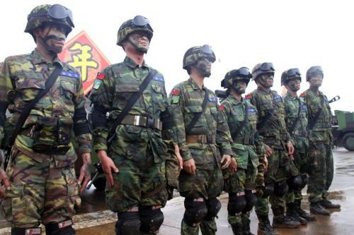 台军中服役每个人所享待遇大不同。台湾《联合报》记者洪哲政／摄影