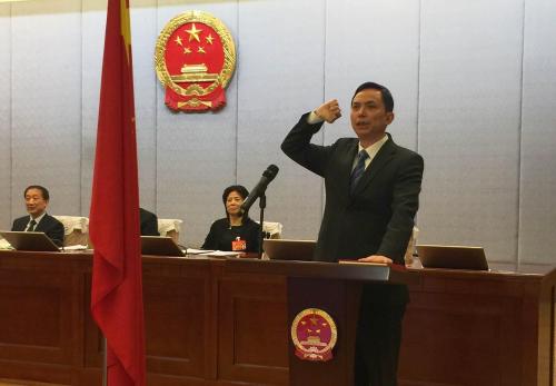 卢彦。图片来源：央视新闻客户端。