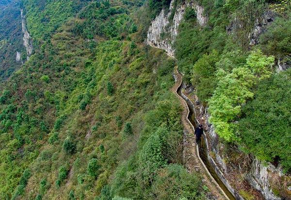 黔北深处，多为喀斯特地质。