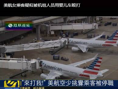 美国航空再发争执 空少用婴儿车殴打婴儿母亲(图)