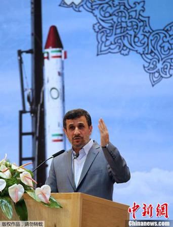 伊朗总统穆罕默德·内贾德。