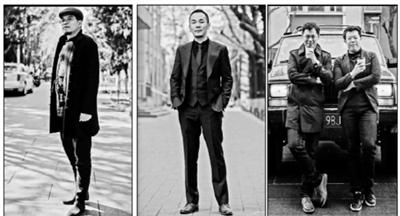 从左至右的老师依次是卜希霆、金宇轩、于然、马铨