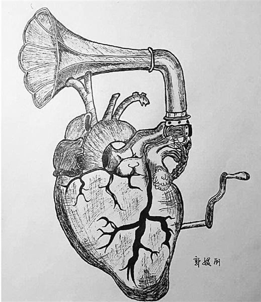 医科大学女大学生的课堂笔记 线条清晰堪比艺术绘本 医科大学女大学生的课堂笔记 线条清晰堪比艺术绘本