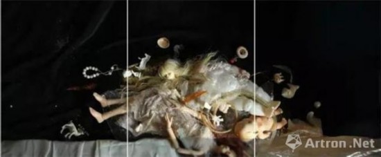 陈颖 | 维纳斯的诞生  布面油画 | 120×150×3cm | 2017年