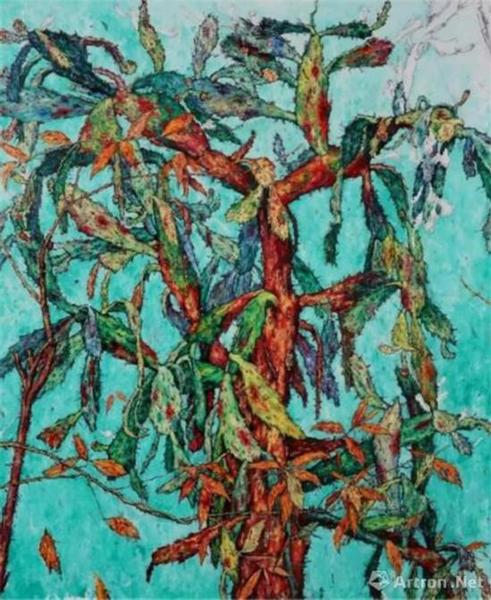 杨准 | 他的2016No.1布面油画 | 150×120cm | 2016年