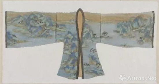 彭薇 | 千里江山数码版画 | 66×120cm | 2016年