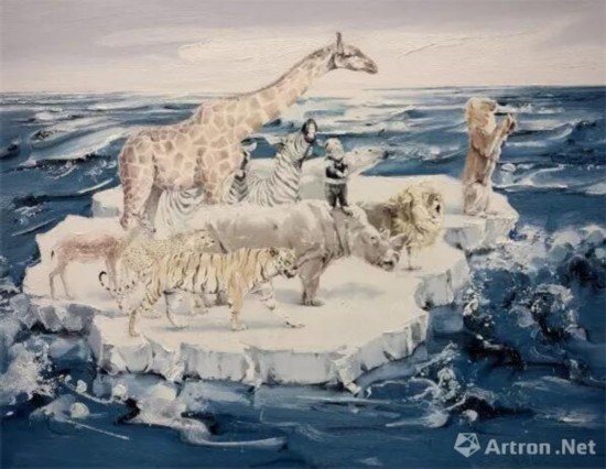 申树斌 | 远方的远方NO.1布面油画 | 150×100cm | 2015年