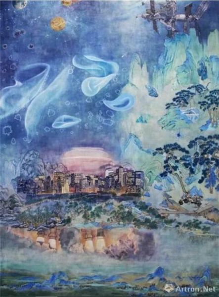 丛云峰 | 查拉图斯特拉如是说:科学坦培拉 | 180×110cm | 2014年