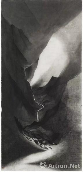 沈勤 | 仿宋人山水-NO.1水墨纸本 | 74.5×82cm | 2016年