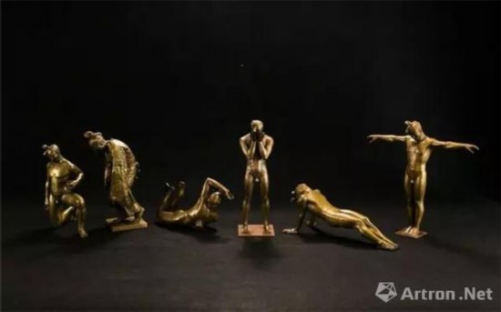 蔡志松 | 故国·循梦青铜/白钢/树脂 | 36×92×35×6cm | 2017年