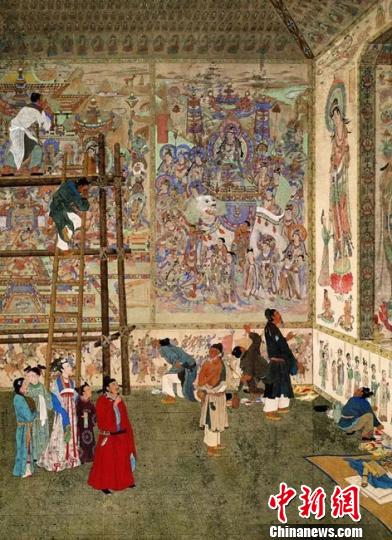 敦煌壁画内外的劳动者：千年不辍的“孤守”（图）