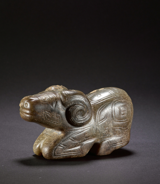 商代玉羊 商代玉羊