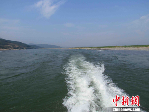 资料图：澜沧江曼厅大沙坝航道。<a target='_blank' href='http://www.chinanews.com/'>中新社</a>发 吴诚三 摄