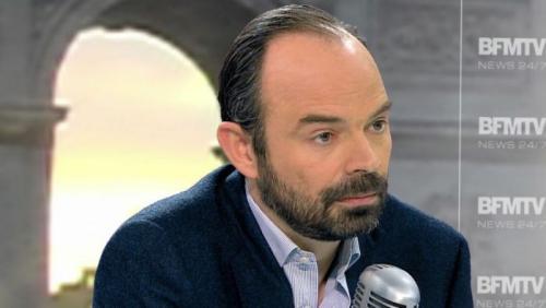 资料图：勒阿弗尔市长菲利普(Edouard Philippe)。