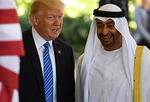 特朗普会见阿联酋阿布扎比王储