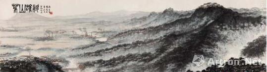 傅抱石的《茅山雄姿》估价过亿。