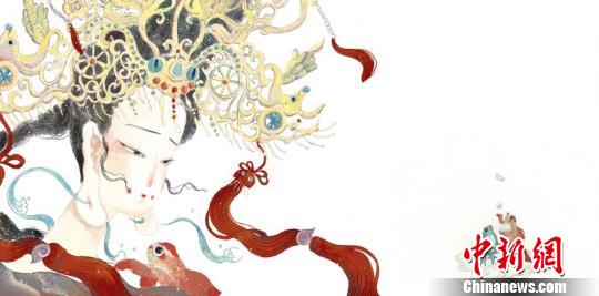 浙江一90后女孩绘《洛神赋》 再现洛水绝恋(图)