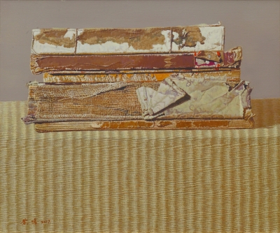 《小沉香之七》  (布面油画)  38厘米×42厘米  2017  黄鸣 《小沉香之七》  (布面油画)  38厘米×42厘米  2017  黄鸣