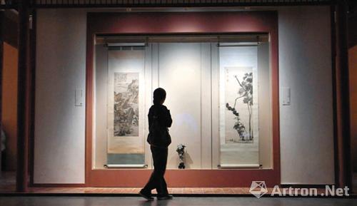 近日，“故宫博物院藏四僧书画展”在京开展