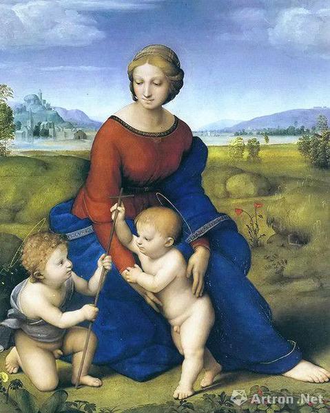 拉斐尔《草地上的圣母》 拉斐尔《草地上的圣母》