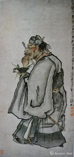 陈洪绶 钟馗 陈洪绶 钟馗