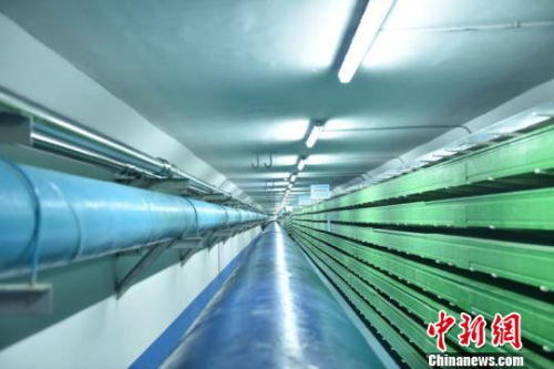  城市综合管廊工程内景?！×踅?摄